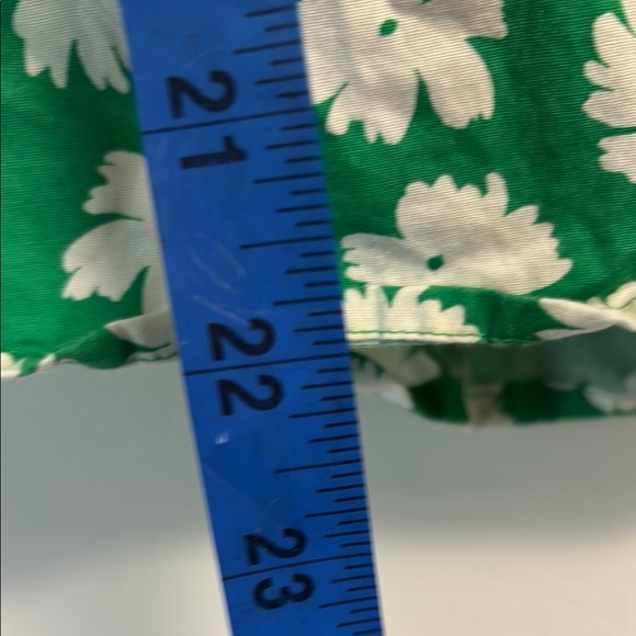 J. Crew Green Button Down Sleeveless Polo Shirt - Picture 7 of 10